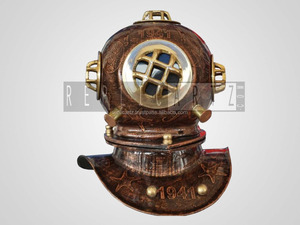 Casco de Buceo Pequeño de Latón de Alta Calidad, Casco de Buzo Marino Vintage, Decoración Náutica Marítima para el Hogar y la Mesa, Coleccionable, Mar Profundo - Product Image 3