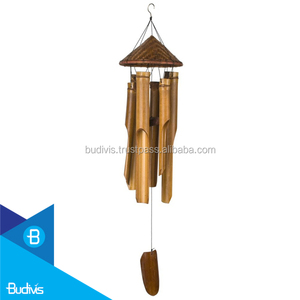Campana de Viento de Bambú Indonesio de Alta Calidad Estilo Antiguo para Decoración del Hogar - Artesanías de Bambú al por Mayor - Product Image 6