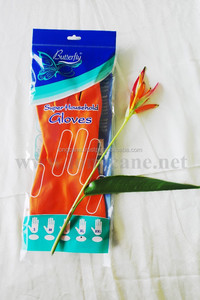 Gants de sécurité en caoutchouc naturel orange de haute qualité de haute qualité pour une utilisation polyvalente - Product Image 6