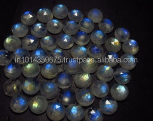 Piedra Lunar azul de arcoíris, piedra lunar azul intermitente, piedra lunar azul, piedra lunar azul africana, piedras preciosas sueltas para joyería - Product Image 5
