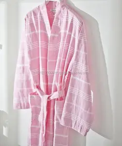 Turkish <b>Towel</b> Cotton Robe, Hamam - <b>Hammam</b> Bath Robe, Hamam Bathrobe, - Product Image 1