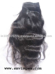 Prix d'usine. Machine waft wavy cheveux bruts 2026 vente chaude bonne qualité remy cheveux humains tissage de l'Inde - Product Image 3