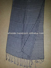 ผ้าพันคอผืนยาวผ้าใยสังเคราะห์แบบกลับด้านได้ดีไซน์หรูหราสำหรับเป็นชั้นๆ - Product Image 5