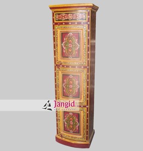 Armoires et placards anciens en bois massif peint, meubles de rangement pour vêtements, fabriqués à la main pour salon et hôtel - Product Image 2