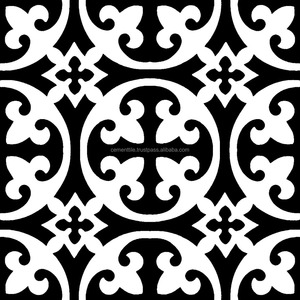 Carrelage en ciment encaustique - CTS 3.8 150x150mm Carrelage d'intérieur moderne pour villa Résistant aux acides ACCENTS - Product Image 2