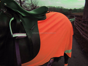 Shemax Exercice Tapis De Cheval Feuille Aucun Remplissage Jaune Orange Rose Poney Cob Plein - Product Image 4