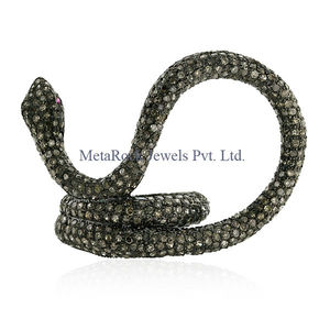 Anillo de Plata de Ley 925 con diseño de serpiente, joyería con diseño de Animal - Product Image 2