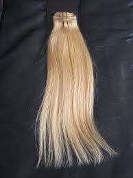 FACTORY MADE HUMAN HAIR EXTENSIONS BLONDE HAIR WITH CUTICLES INTACT - Product Image 4