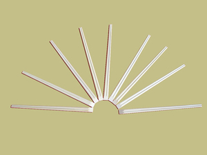 Palillos Desechables Ecológicos de Bambú, Diseño Tradicional, Superficie Lisa, Forma Redonda, 203 mm, Juego de Cubiertos - Product Image 1