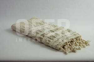 Twinkle <b>Turkish</b> Peshtemal <b>Towel</b> Fouta Hammam - Handmade - Crinkle Effect- Navy Face <b>Towels</b> - Product Image 5