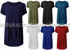 เสื้อยืดผ้าฝ้ายแบบจุ่มสำหรับผู้ชายสั่งทำตามแบบ - Product Image 2