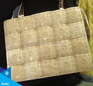 Coco กระเป๋าถือผู้หญิง,กระเป๋าสะพายไหล่แนวธรรมชาติไซส์ใหญ่พิเศษ10127097 BVCB005 Budivis - Product Image 3