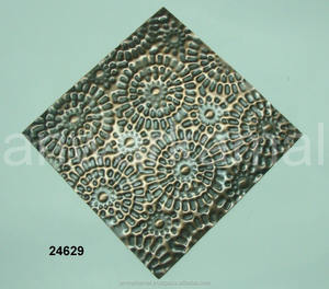 Antique <b>Copper</b> Embossed <b>Copper</b> Design <b>Wall</b> <b>Tiles</b> - Product Image 1