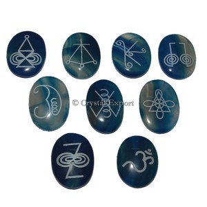 Ensemble Karuna Reiki, Onyx bleu marine - Product Image 1