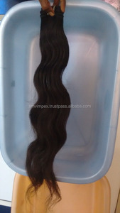 Extension de cheveux humains ondulés à cuticule alignée avec des cheveux bruts Remy du sud de l'Inde de Chennai - Product Image 3