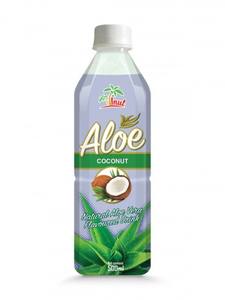 Boisson de purée d'aloe vera avec traitement savoureux de pulpe emballée dans des bouteilles - Product Image 2