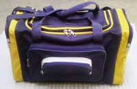 Sac de sport et de voyage week-end avec compartiment à chaussures, doubles bretelles, poche humide, en polyester, sacs de qualité supérieure, couleur personnalisable
