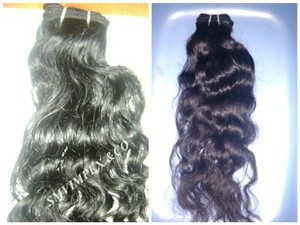 Tejido de cabello de proceso natural de textura y Color Natural de la mejor calidad 100%. Muda cabello crudo Remy libre que teje a través de Ali Baba - Product Image 4