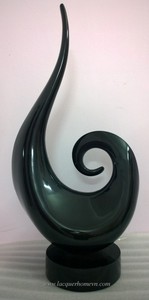 HT3614 Polyresin Lacquer ประติมากรรม,Made In Vietnam- http://lacquerhomevn.com/ - Product Image 1