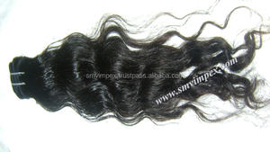 Weaving.100-cabello Natural indio virgen, cabello humano remy ondulado, paquetes de cabello indio remy Natural - Product Image 6