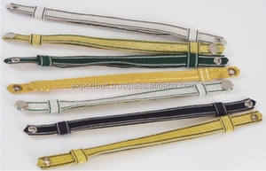 Correa de Cuero Trenzada Francesa para Gorra, en Oro o Plata, Correa para la Barbilla para Sombreros, Disponible en Diseño Trenzado, Venta al por Mayor - Product Image 3