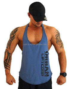 เสื้อกล้ามแฟชั่นลำลองสำหรับผู้ชายคอกลมระบายอากาศได้ดีวัสดุผ้าเจอร์ซีย์ไซส์ใหญ่พิเศษเสื้อสตริงเกอร์เสื้อกล้ามปักลายสีพื้นฤดูร้อน - Product Image 1