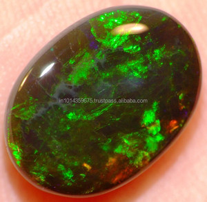 
 
 
 Ópalo Negro Etíope Natural, Cabujón Ovalado Suelto, Piedra Preciosa Calibrada para Joyería, Diseño Personalizado al por Mayor, Coszcalt Exports BL - Product Image 1