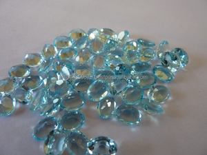 Topacio azul cielo natural Corte brillante redondo-Origen CF-Modelo MN0201Q-Tasación a terceros-Coszcalt Exports - Product Image 3