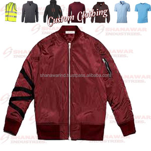 <b>Men's</b> Lightweight Windproof <b>Flight</b> Bomber <b>Jacket</b> with Appliques Reversible & Eco-Friendly for Winter - Product Image 2
