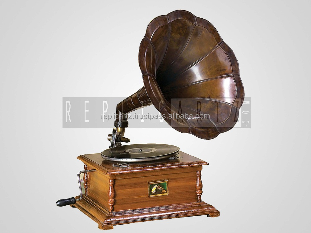 高品質の蓄音機ヴィンテージレコードプレーヤーレトロ蓄音機| Alibaba.com