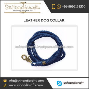 Latest Design Leather Dog Collar with Longer Working Life for Sale - Product Image 1