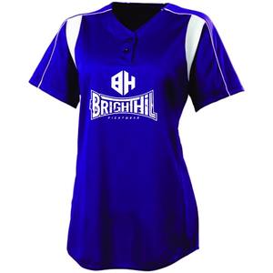 Maillots de softball personnalisés respirants pour filles, taille XL - Product Image 5