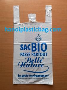 HDPE best price phamacy pack drug vest carrier bag - Product Image 2