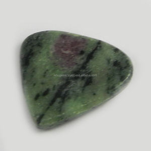 Zoisita-GEMA de rubí Natural de 26x28mm, 7,45 gms, trillón, GEMA de cabujón Popular, IG0443 - Product Image 2
