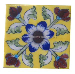 Indian Traditional Ceramic Blue Pottery Tiles