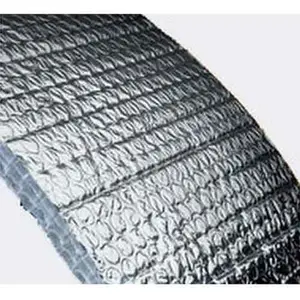 Pipe insulation material single side aluminum foil and PE bubble insulation