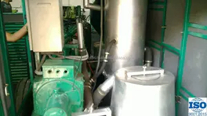 Hindistan'da SALESS için uygun fiyata üretilen sürdürülebilir ve temiz enerji üretimi için 20kw biokütle gaz haline dönüştürücü  jeneratör