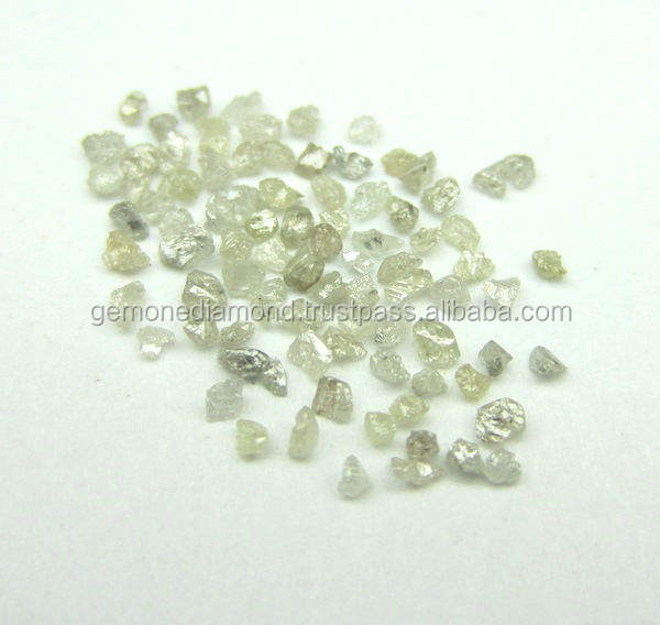 Rough Diamonds in Lot Natural Mm to Mm Size White, Gray Rough  Diamond Jewelry, Industrial 100 Natural Diamonds GD173