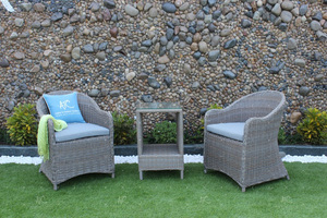 Conjunto de sillón para jardín, muebles de exterior para parejas - Product Image 3