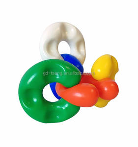 Anillos de lógica en forma de C para niños, juguete de bloque de construcción de conexión, juguete de manipulación para preescolar - Product Image 4