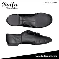 Zapatos de baile latino para hombres de alta calidad, zapatos de jazz con suela de gamuza y forro de cuero genuino para niñas