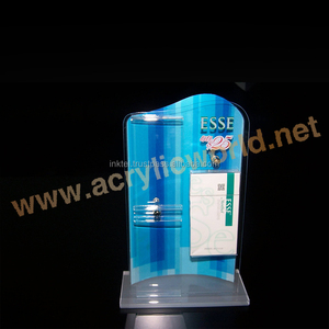 Expositor de Cigarrillos Acrílico con Sistema de Empuje, Organizador de Tabaco para Mostrador con Mecanismo de Avance Automático para Tiendas Minoristas - Product Image 2