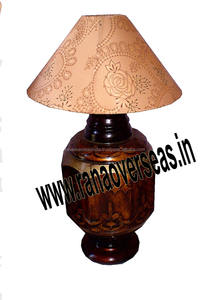 Lampe de Table moderne avec Base en bois, pour bibliothèque, maison, bureau, couloir de lit et salon - Product Image 2