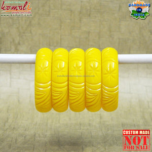 Rojo romántico fakelite baquelita joyería de la resina de brazalete - Product Image 4