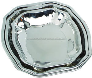 Plateau en acier Zig Zag - Product Image 1