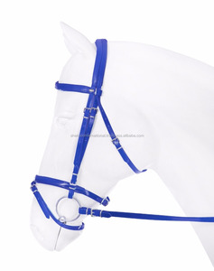 Shemax-caballo ecuestre de alta calidad, personalizado, venta al por mayor, todos los colores disponibles, cuero de caballo, brida sintética con rizos - Product Image 6