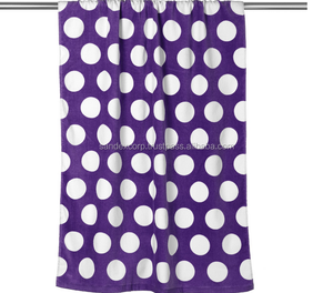 Toallas de playa de tamaño extra grande de buena calidad con diseño impreso de lunares Fabricante de toallas de playa en India. - Product Image 1