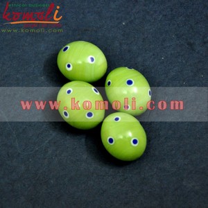 Œufs de Pâques en verre artisanal assortis, œufs en verre massif décoratifs uniques pour les cadeaux de printemps, la décoration de la maison et les expositions - Product Image 4