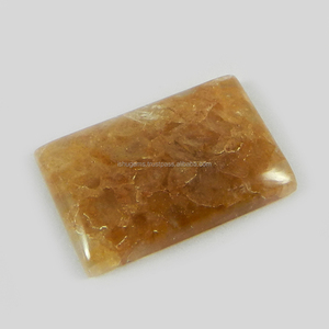 Aventurina amarilla de 16x23mm, 4,10 gms, cabujones rectangulares, Gema IG0272, venta al por mayor - Product Image 1