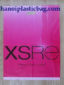 Full print die cut bag / hdpe ldpe shopping handle bag / manufacturer price EU market - Product Image 3